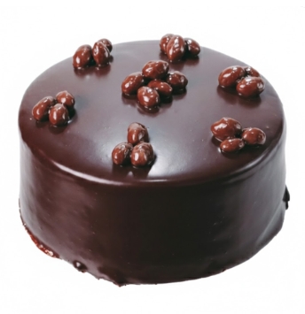 4 ile 6 kişilik çikolatalı yaş pasta