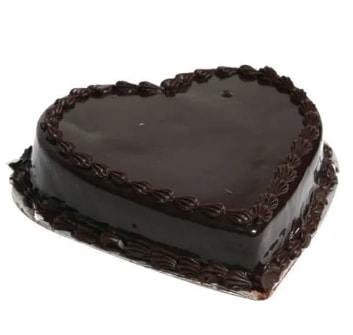 Kalp Şeklinde Şık Kutlama Lezzeti 6-9 Kişilik Çikolata